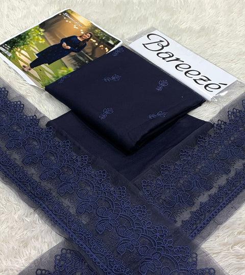 Bareeze Vol Original Base 2pc | Premium Dhanak Embroidered Winter Suit