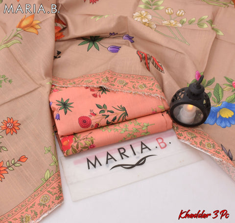 Maria B Winter Collection 2025 | Khaddar 3pc Digital Printed Suits