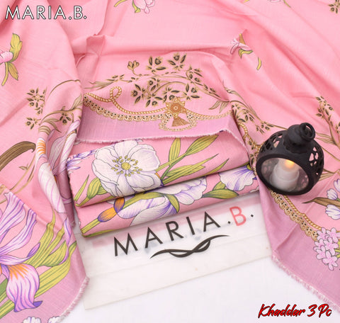Maria B Winter Collection 2025 | Khaddar 3pc Digital Printed Suits