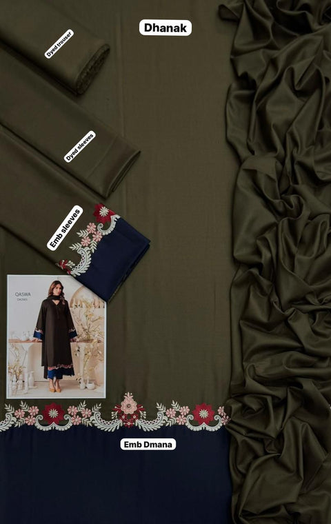 Agha Noor  | Luxury Embroidered Organza 3-Piece Suit