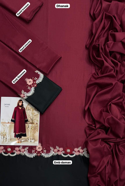 Agha Noor  | Luxury Embroidered Organza 3-Piece Suit