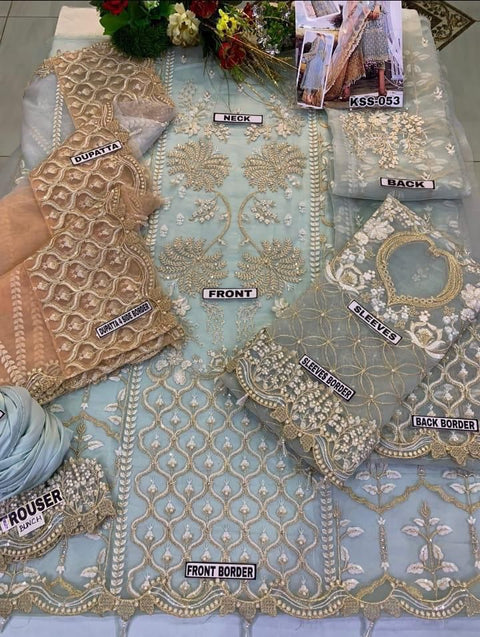 KSS-053 | Luxury Embroidered Chiffon Collection