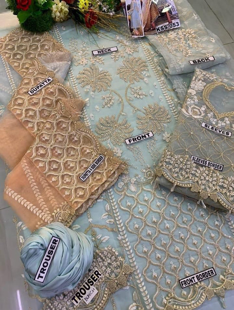 KSS-053 | Luxury Embroidered Chiffon Collection