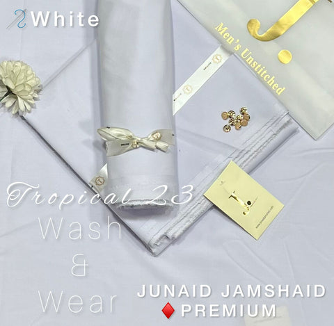 Junaid Jamshed Premium Men’s Tropical Collection 2025 – Wash & Wear
